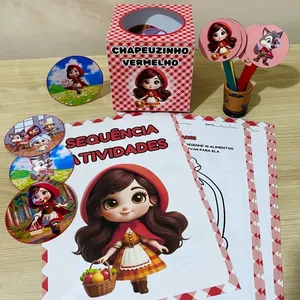 Imagem de capa para o Ebook Caixa Chapeuzinho Vermelho