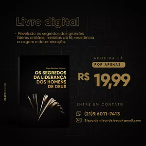 Imagem de capa para o Ebook OS SEGREDOS DA LIDERANÇA DOS 