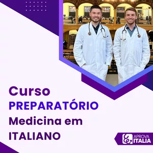 Imagem de capa para o Curso online Preparação Semestre Filtro Medicina Itália