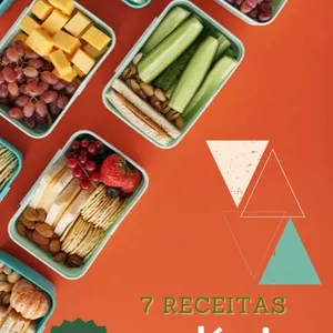 Imagem de capa para o Ebook 7 Receitas Saudáveis Equilibradas