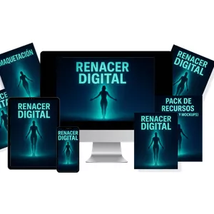 Imagen de portada para Ebook Renacer Digital: Crea ingresos digitales alineados a tu esencia sin forzarte a ser alguien que no eres