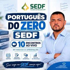 Imagem do curso PORTUGUÊS DO ZERO SEDF