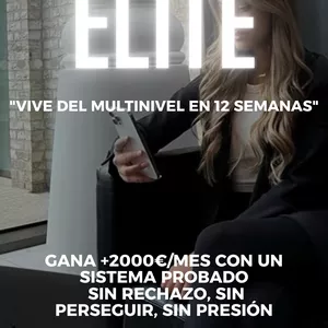 Imagen de portada para Curso online PROGRAMA ÉLITE- VIVE DEL MULTINIVEL EN 12 SEMANAS