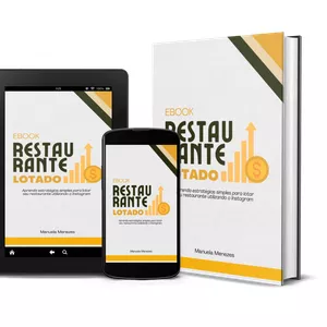 Imagem de capa para o Ebook E-BOOK RESTAURANTE LOTADO