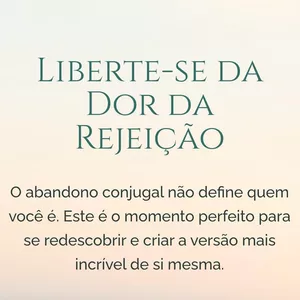 Imagem de capa para o Serviço online Sessão terapêutica: Liberte-se da Dor da Rejeição