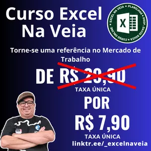 Imagem de capa para o Curso online Curso de Excel - Recursos e Funções Para o Mercado de Trabalho