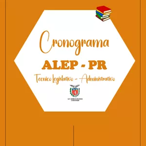 Imagem de capa para o Ebook CRONOGRAMA ALEP/PR - TÉCNICO LEGISLATIVO - ADMINISTRATIVO 
