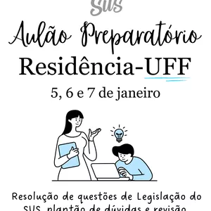 Imagem de capa para o Curso online Aulão Preparatório - Residência UFF