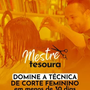 Imagem do curso CURSO DE CORTE FEMININO - MESTRE DA TESOURA