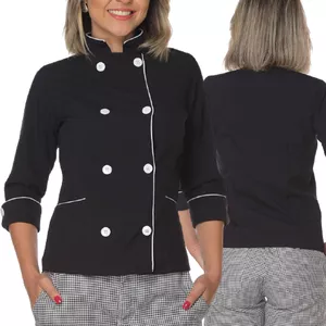 Imagem de capa para o Ebook Molde Dolmã Chef De Cozinha (PP ao EGG)