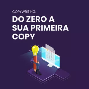 Imagem de capa para o Curso online Do Zero A primeira Copy