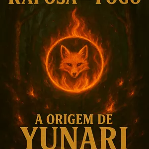 Imagem de capa para o Ebook A LENDA DA RAPOSA DE FOGO: A ORIGEM DE YUNARI 