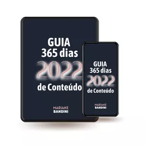 Imagem principal do produto Guia de Conteúdo 365 dias - 2022