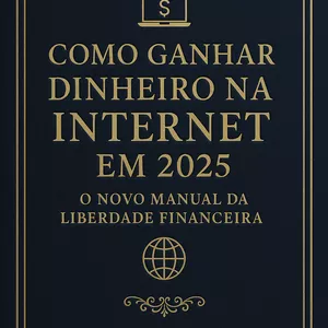 Imagem de capa para o Ebook COMO GANHAR DINHEIRO NA INTERNET EM 2025