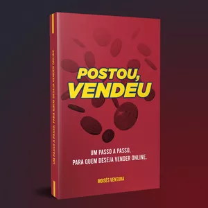 Imagem de capa para o Ebook Postou, Vendeu