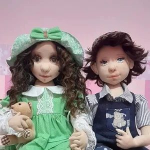 Imagem de capa para o Curso online Boneca Maria Clara, Bianca e Carlinhos