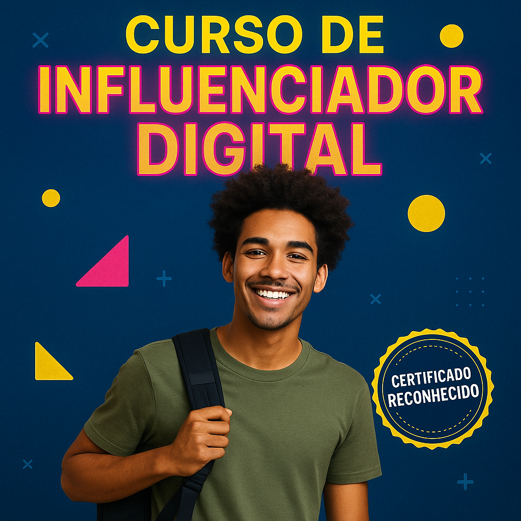 Imagem do curso CURSO DE INFLUENCIADOR DIGITAL