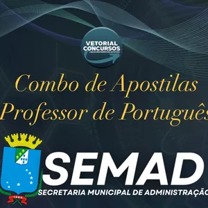 Imagem de capa para o Ebook Combo de Apostilas / Professor da Específica de Português de São Luís - MA