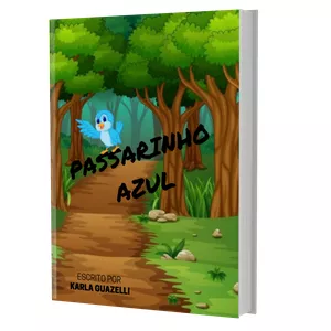 Imagem de capa para o Ebook Passarinho Azul