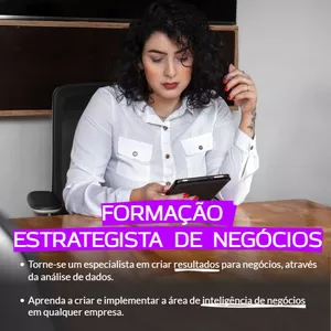 Imagem de capa para o Curso online Formação Estrategista de Negócios