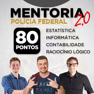 Imagem de capa para o Curso online MENTORIA 2.0 - PROJETO 80 PONTOS