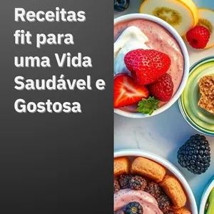 Imagem de capa para o Ebook Shape e Sabor: Receitas fit para uma Vida Saudável e Gostosa