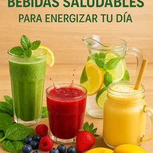 Imagen de portada para Ebook Libro digital de ¡BEBIDAS SALUDABLES!