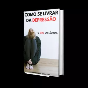 Imagem de capa para o Ebook DEPRESSÃO,  NUNCA MAIS.