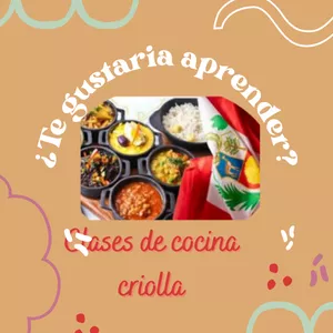 Imagen de portada para Curso online Curso de comida criolla 
