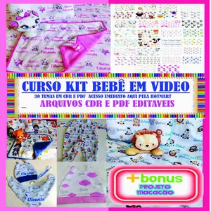 Curso                        👶 CURSO KIT BEBÊ EM VÍDEO👶