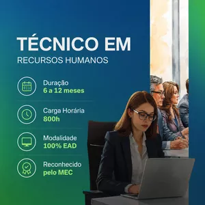 Imagem do curso Curso Técnico em Recursos Humanos