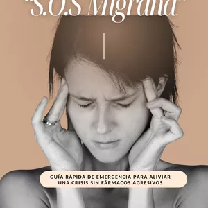 Imagen de portada para Ebook S.O.S MIGRAÑA Guía rápida de emergencia para aliviar una crisis sin fármacos 