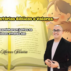 Imagem de capa para o Ebook Crescendo com Deus - Histórias Bíblicas e Valores Cristão para Crianças