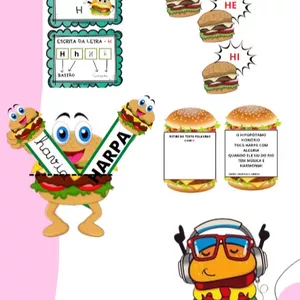 Imagem de capa para o Ebook LEITURA COM A LETRA - H