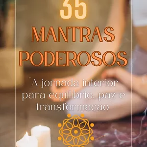 Imagem de capa para o Ebook 35 Mantras Poderosos