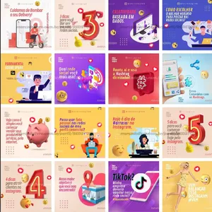 Imagem de capa para o Curso online Pack 235 Artes Para Agência de Marketing Editáveis no Canva