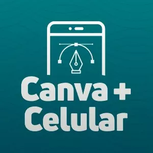 Imagem de capa para o Curso online Canva + Celular