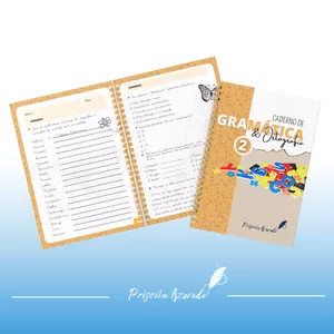 Imagem de capa para o Ebook Caderno de Gramática e Ortografia 2 - Atualizado