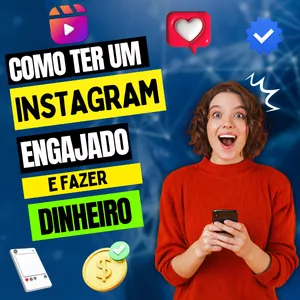 Imagem de capa para o Ebook INSTAGRAM DE SUCESSO