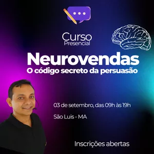 Imagem de capa para o Evento presencial Neurovendas - O código secreto da persuasão