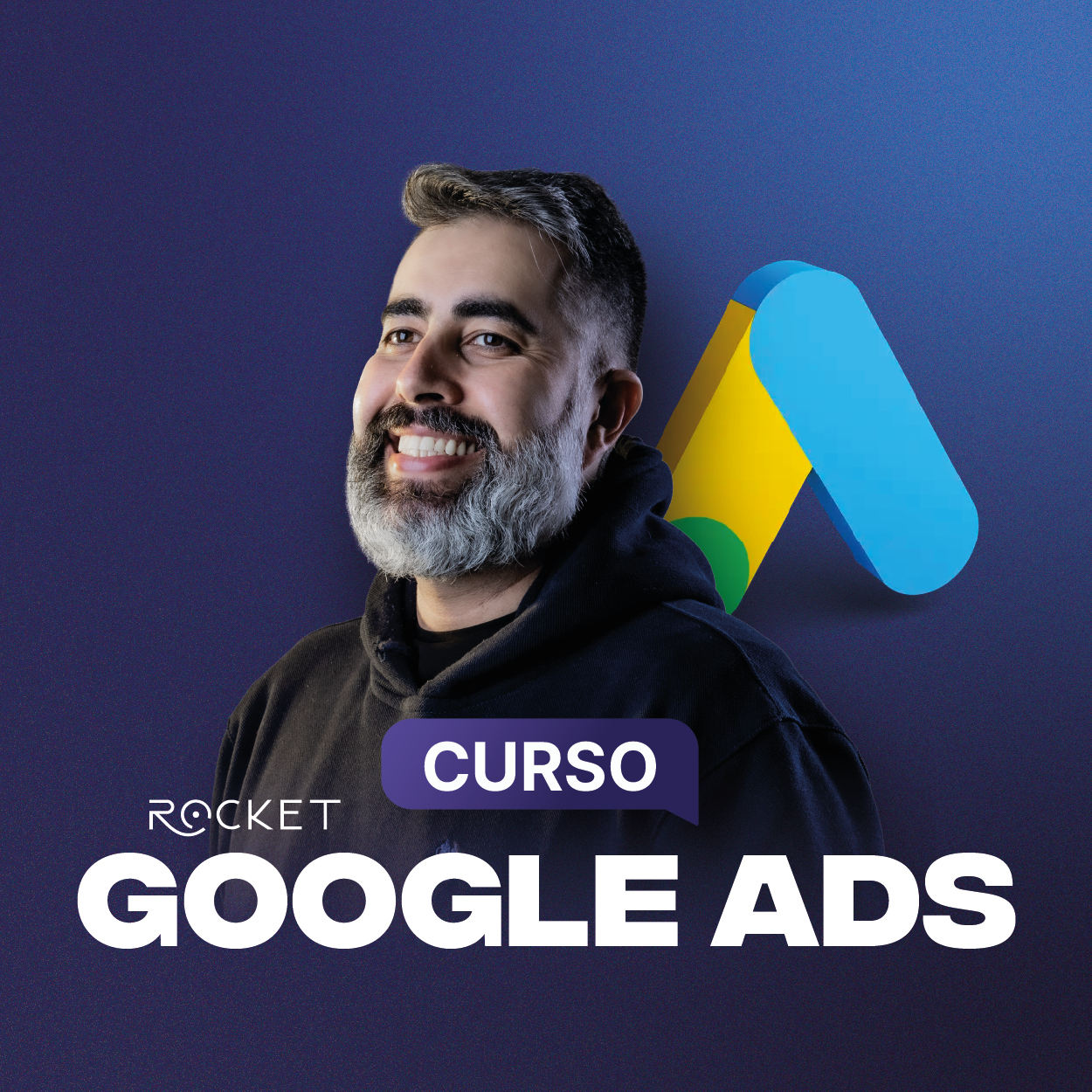 Imagem de Curso de Google Ads criado por Rocket Digital na hotmart