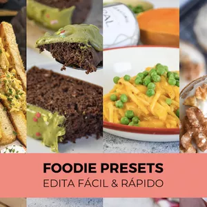 Imagen de portada para Curso online Foodie Presets