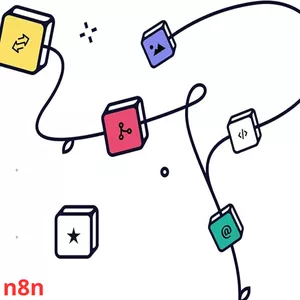 Imagem de capa para o Ebook n8n Descomplicado: Construindo Fluxos e Soluções Reais