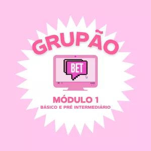 Imagem de capa para o Curso online Grupão para iniciantes - Módulo 1