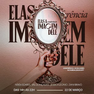 Imagem de capa para o Evento presencial Conferência de Mulheres da Família Jesus Copy