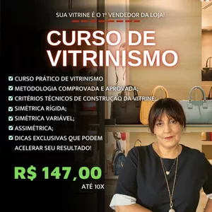 Imagem do curso SOS VAREJO - VITRINISMO DE FORMA RÁPIDA!