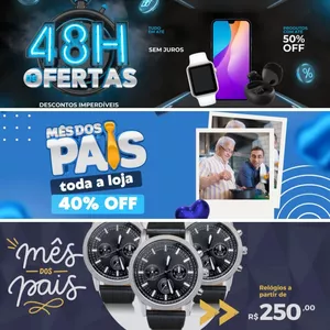 Imagem de capa para o Curso online Pack de Banners Editáveis no Canva