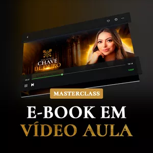 Imagem de capa para o Curso online Masterclass Transformando Ebook em Vídeo Aula 