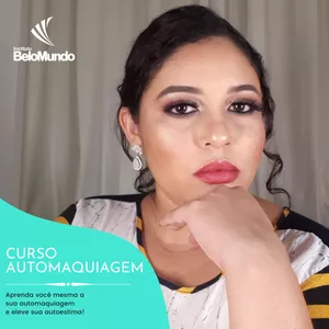 Imagem de capa para o Curso online Automaquiagem - Quem disse que eu mesma não posso fazer?