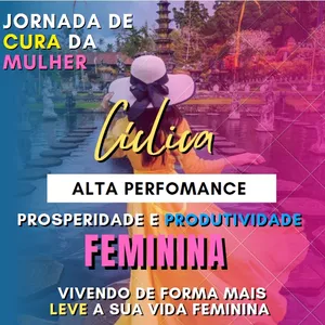 Imagem de capa para o Curso online Jornada da Mulher Cíclica: Auto Performance, Prosperidade e Produtividade Feminina 